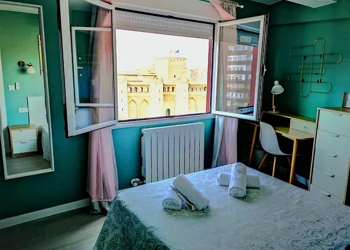 La Balconada De La Aljaferia Con Parking Privado Apartment *